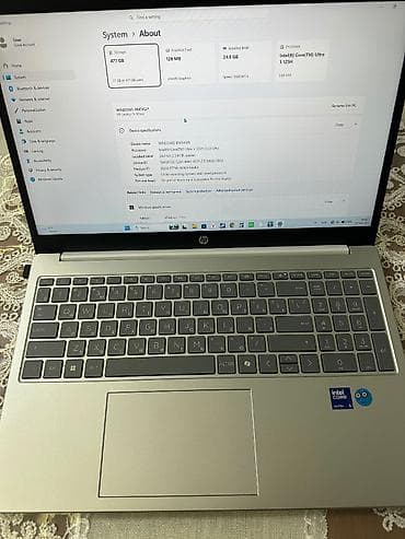 HP: 💻 Satılır: HP 15-fd1151ci Notebook – Yeni vəziyyətdə Cəmi 1 ay — 3