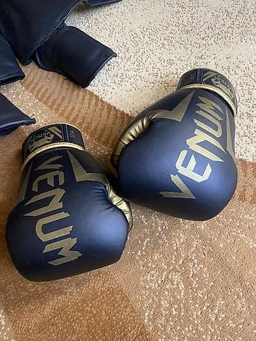 Venum boks dəsti – əlcəklər və qamışaqlar (leg/shin guards) - Brend — 3
