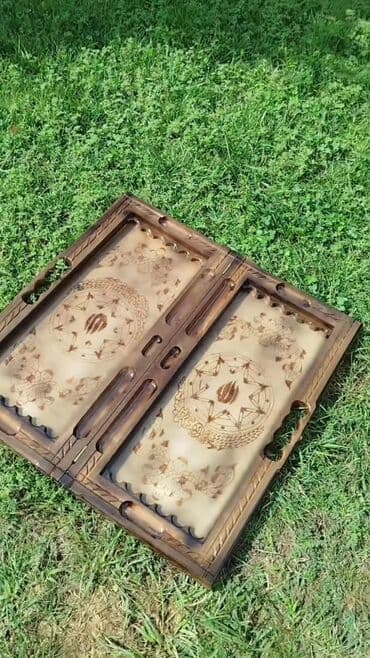 BYD: Əl işi “diplomat” nərd taxtası - Tamamilə əl işi olan qatlanan nərd — 5