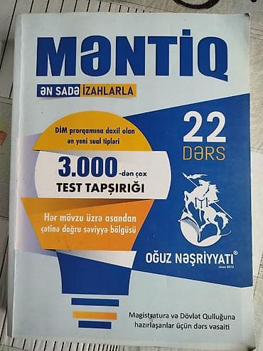 statuya: Bu kolleksiyaya müxtəlif fənlər üzrə tədris vəsaitləri və test — 4