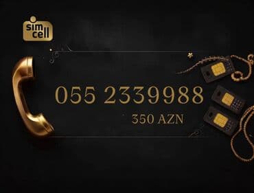vip nomre satisi: Nömrə: ( 055 ) ( 2339988 ), Yeni — 1