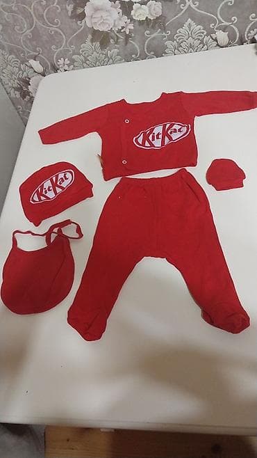 komplekt: Uşaq dəsti, Qız üçün, 0 - 3 ay — 3
