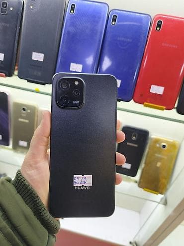 barter telefonla: Huawei Nova Y61, 64 GB, rəng - Qara — 1