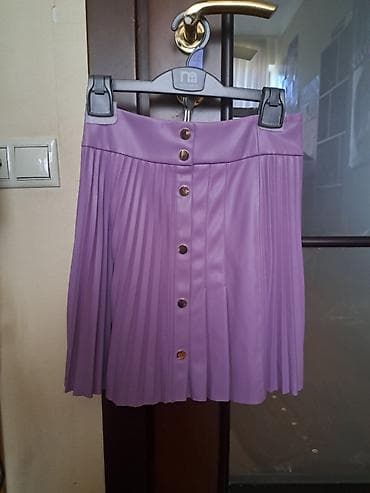 zara yeni: Zara ətəyi Tamamilə yeni, etiketli, bənövşəyi Ölçüsü Xs Юбка Zara — 1