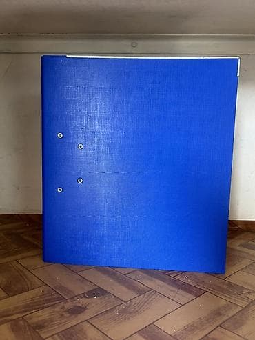 a4 kagiz topdan: Esselte lever arxiv qovluğu - Rəng: mavi - Format: A4 - Mexanizm — 1