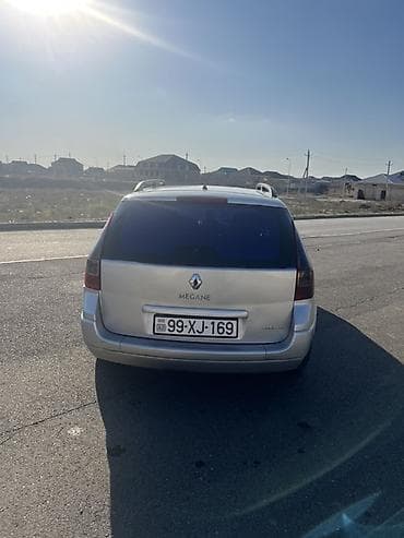 vito salon: Renault Megane II Grandtour (universal) – gümüşü rəng Nömrə: 99-XJ-169 — 8