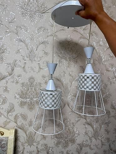 perforator satisi: Çılçıraq, 2 lampa, Metal — 1