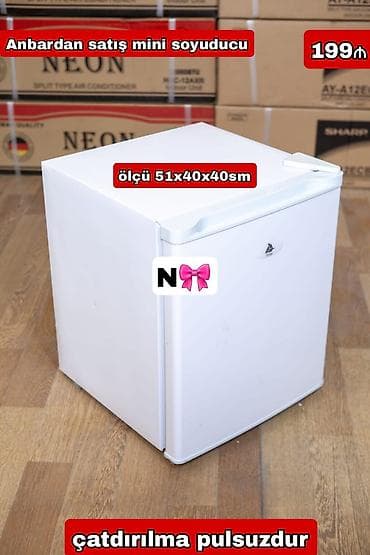 Mini Fischer Soyuducu Satılır, rəng - Ağ — 1