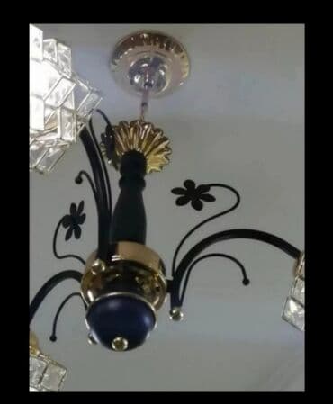 rəngli lampalar: Çılçıraq, 3 lampa — 2