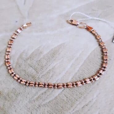 tək qaş: Bilərzik, Sarı qızıl, 585 Əyar, 274 g — 2