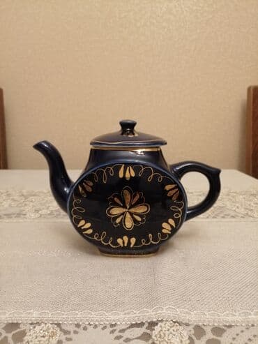 qədimi çaynik: Yeni, rəng - Göy, Dəm caydanı — 1