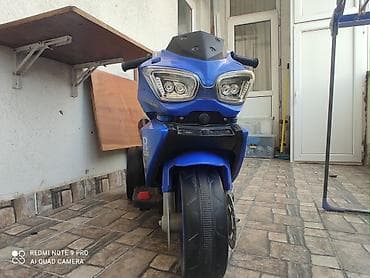 Oyuncaqlar: Uşaq elektrik motosikleti – 3 təkərli, sport dizayn - Model: Cool — 4