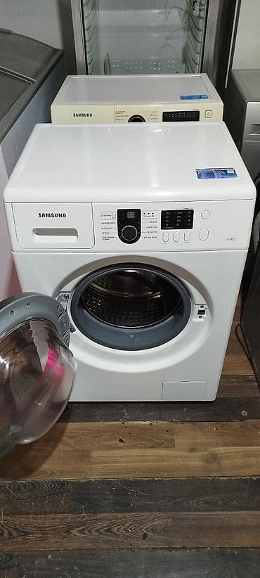 Стиральная машина Samsung, 6 кг, Б/у, Автомат, Есть сушка — 3