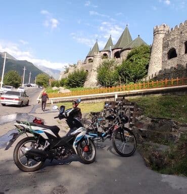 литература 6 класс учебник азербайджан: Benzin mühərrikli velosiped Xüsusiyyətlər: - Velosiped şassisində — 9