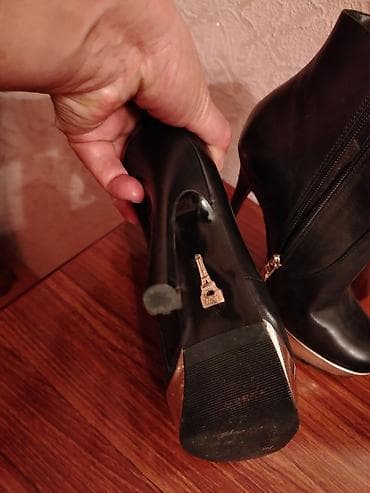 nursace: Nursace qadın tuflisi - Model: Açıq burunlu, platformalı stiletto - — 6