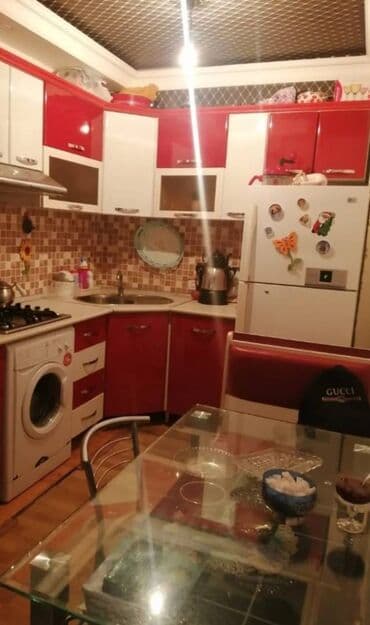 200 azn kiraye evler sumqayitda 2025: 2 otaqlı, Yeni tikili, 51 kv. m — 3