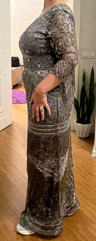 toy elbiseleri: Ziyafət donu, Maksi, L — 2