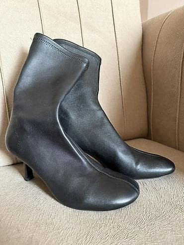 bot zara: Zara, Ölçü: 38, rəng - Qara, İşlənmiş — 2