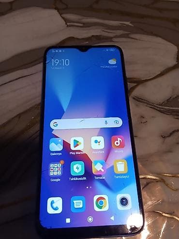 xiaomi redmi 9 t: Redmi 9T, 64 GB, rəng - Mavi, Qırıq — 4