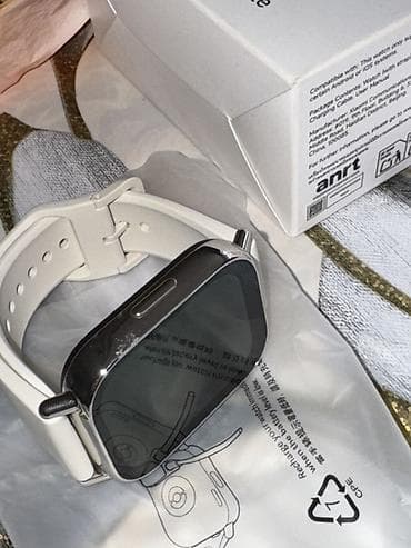 redmi k60: Smart saat, Redmi, Sim kart, rəng - Ağ — 4