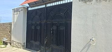 tifani dest: Dəmir Həyət darvazası, Yana açılan, Mexaniki, Qapı ilə, rəng - Qara — 1