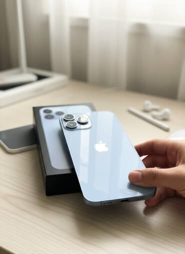 i̇phone se 2022: IPhone 17 Pro Max, 256 GB, Sierra Blue, Simsiz şarj — 2