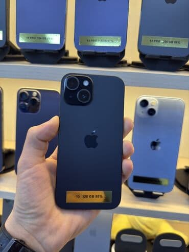 iphone 8 barter var: IPhone 15, 128 GB, Göy, Simsiz şarj — 1