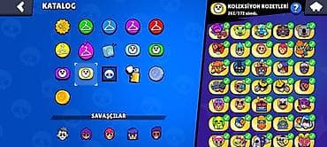 profil şəkilləri: Brawl Stars hesabı – yüksək səviyyəli, geniş kolleksiya - Kupa yolu — 4