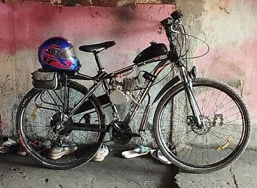 velosiped online: Benzin mühərrikli velosiped - Çərçivə: dağ/trekking tipli yüngül — 2