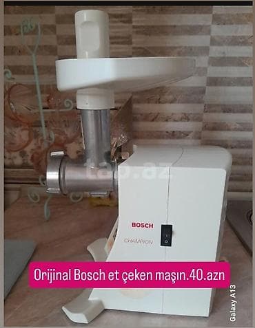 Ət çəkən maşın Bosch, Reverssiz, İşlənmiş lalafo.az -da Ət çəkən maşın Bosch, Reverssiz, İşlənmiş