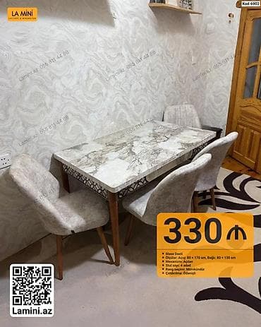 kohnə stul: Masa dəsti – açılan mexanizmlə - Ölçülər: açıq 80×170 sm, bağl 80×130 — 1