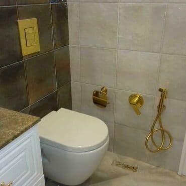 ремонт ванной комнаты и туалета: Salam her kese. Sekiller hamsi oz el iwimdi . Her cur santexnik işləri — 14