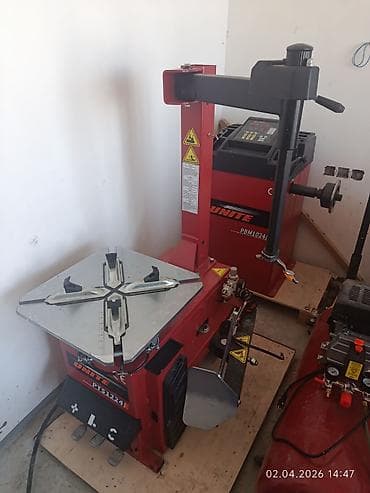 Avtoservis avadanlıqları: Avtomobil təkər servisi üçün komplekt avadanlıq Tərkib: - Unite — 4