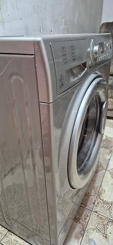 Məişət texnikası: Paltaryuyan maşın Hotpoint Ariston, 7 kq, İşlənmiş, Avtomat, Qurutma var, Ödənişli çatdırılma — 6