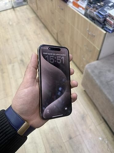 iphone 12 pro ikinci el: IPhone 15 Pro, 128 GB, Natural Titanium, Face ID — 2