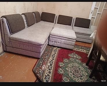 salon divanlari: Künc divan, Divan, Bazasız, Açılmayan — 1