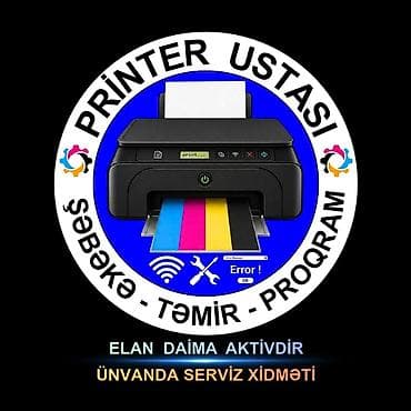 printee: 🖨️"Printer təmiri ustası" olaraq printerlərin təmiri, quraşdırılması — 1