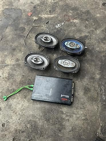 kabel şunur: Avtomobil üçün akustik dəst Komplekt: - 4 ədəd oval koaksial dinamik — 1