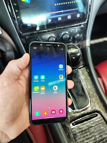 gta 5 disk: Samsung Galaxy A6, 32 GB, rəng - Mavi, Barmaq izi — 2