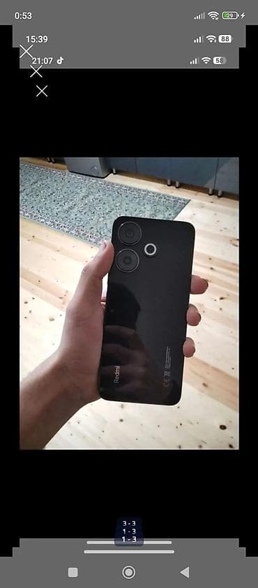 Redmi 13, 256 GB, rəng - Qara, Barmaq izi