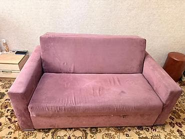 dəmir oturacaq: Di̇van-kravat, Açılan, Bazalı, Vеlur parça — 2