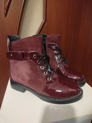 домашние женские тапочки из овчины: Размер: 38, Б/у — 1