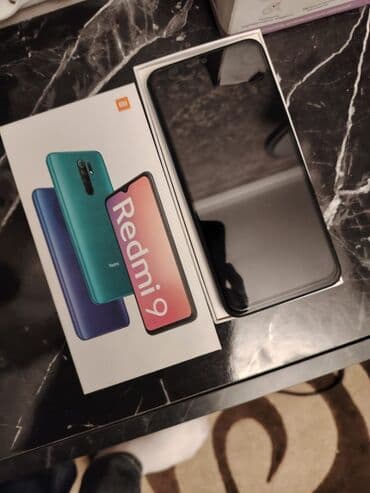 Kia: Xiaomi Redmi 9 – qutu və aksesuarları ilə Əsas xüsusiyyətlər: - 6.53" — 2