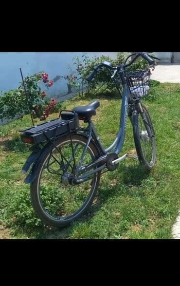 velosipedlər qiz ucun velosipedler: Б/у Электровелосипед 28", скоростей: 32, 350-500 Вт, Самовывоз — 1