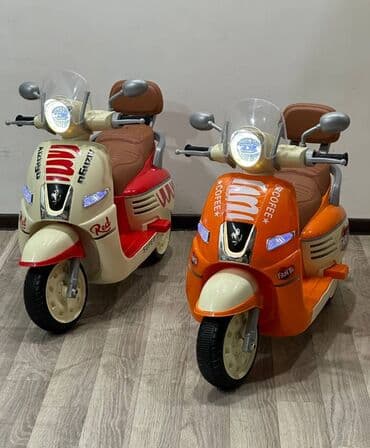 детские мотоциклы на аккумуляторе: Vespa uşaq elektrik motosiklləri uşaqlar, xüsusən də qızlar üçün ətraf — 1