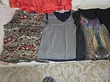 sort: Qadın geyimləri dəsti.hamisi bir yerde 10 m. bir iki defe geyinilib — 4