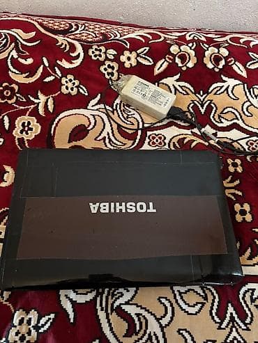 Modemlər və şəbəkə avadanlıqları: Toshiba noutbuk + çanta + adapter dəsti Məhsulun təsviri: - — 3