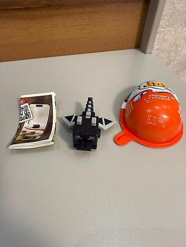 iran konfeti: Məhsul: Kinder Joy – Minecraft seriyası, oyunçaqlı şokolad kremi — 2