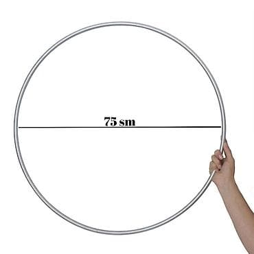 halqa: Dəmir halqa (75 sm) - 900 gram ağırlıq 🪪 şəxsi̇yyət vəsi̇qəsi̇ i̇lə — 4