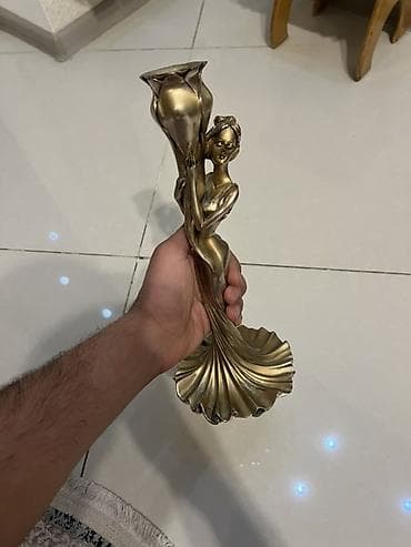 Fiqur, Metal, rəng - Qızılı